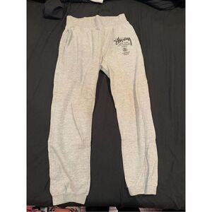 STUSSY size S gray sweatpants